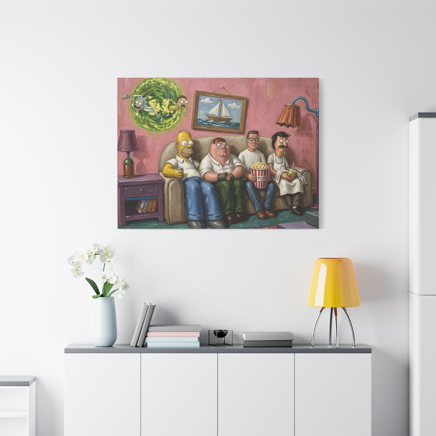 House Guest 2 Canvas Wall Art Print