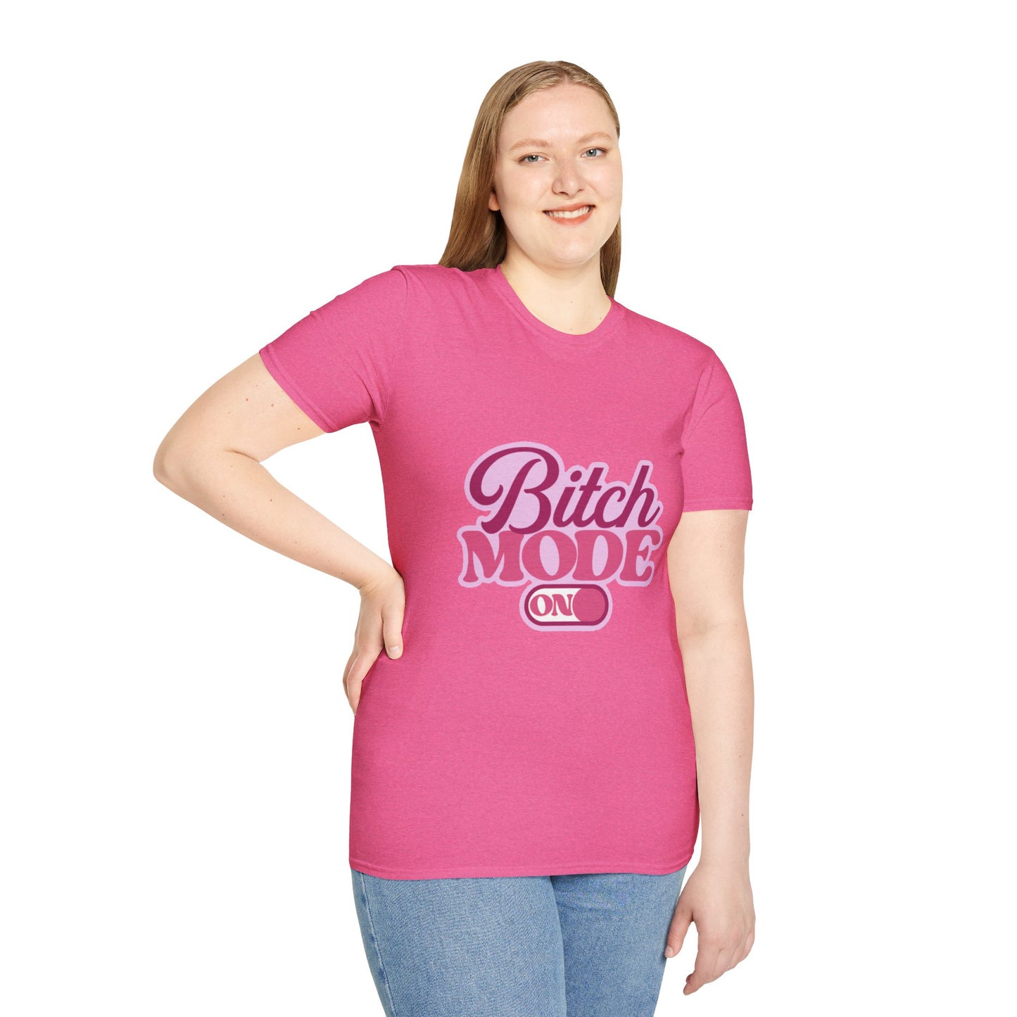 Bitch Mode On T-Shirt — Bold Feminine Graphic Tee