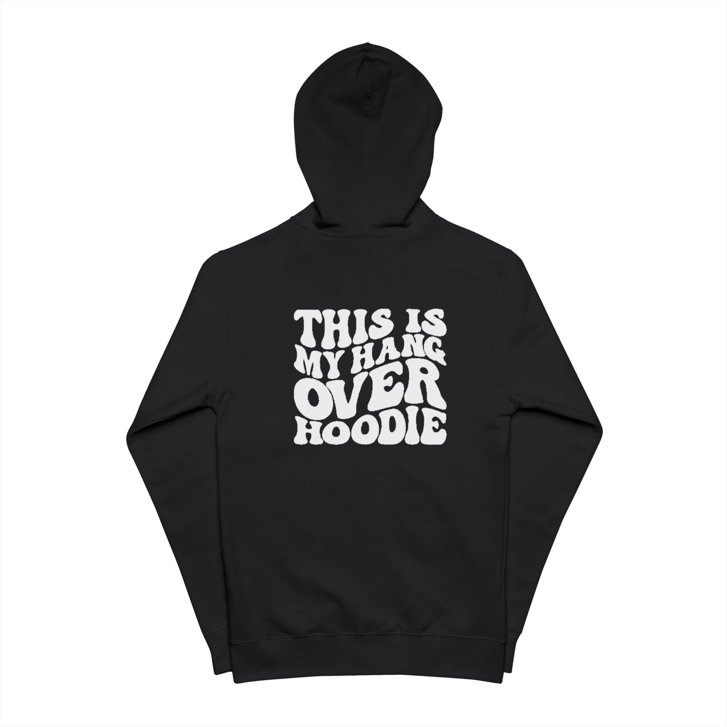 Hangover Hoodie – Funny Graphic Zip-Up Hoodie
