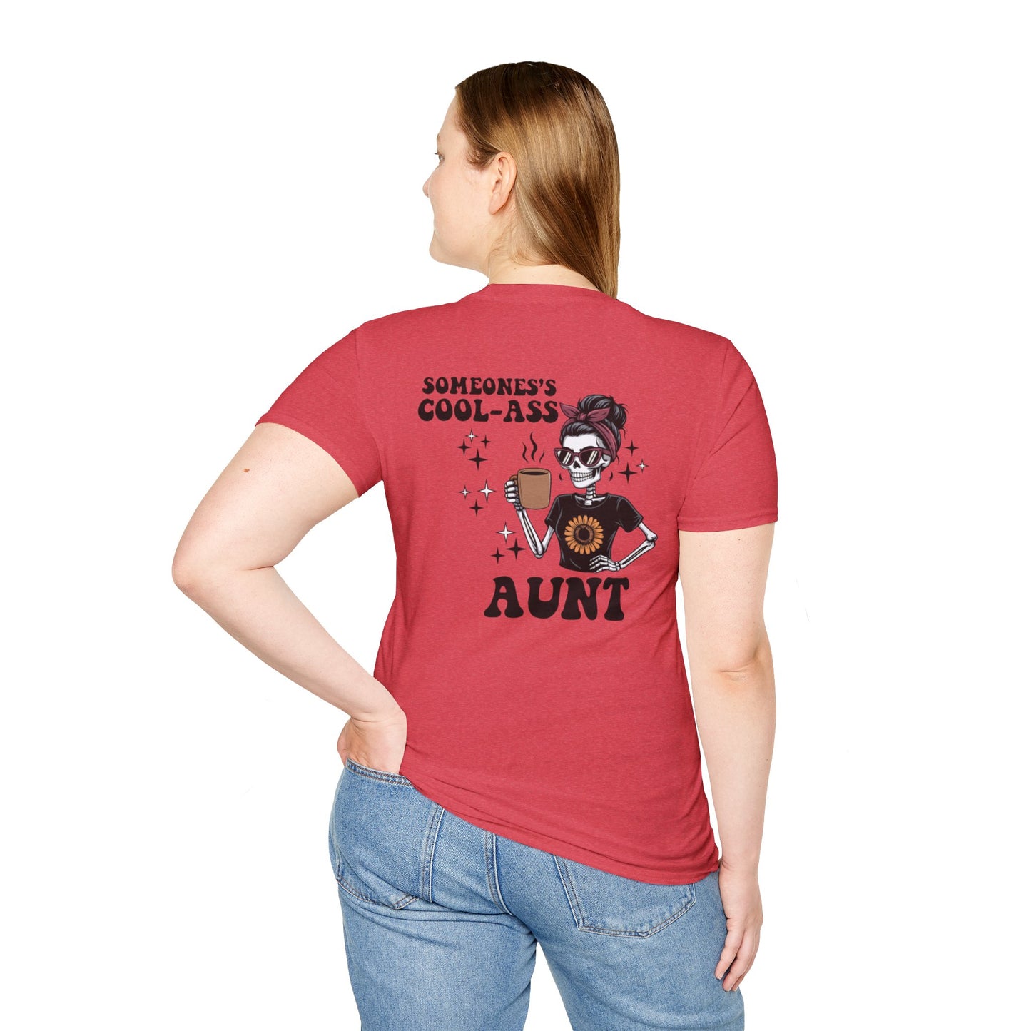 Cool Aunt Club T-Shirt — "Someone's Cool-Ass Aunt" Graphic Tee