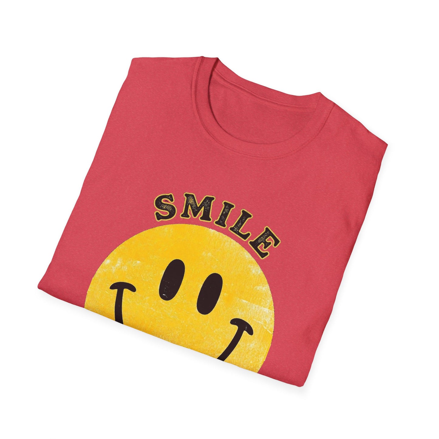 Wine Smile T-Shirt — "Smile I Found Wine" Retro Smiley Tee