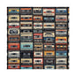 Cassette Tape Collage Fine Art Poster