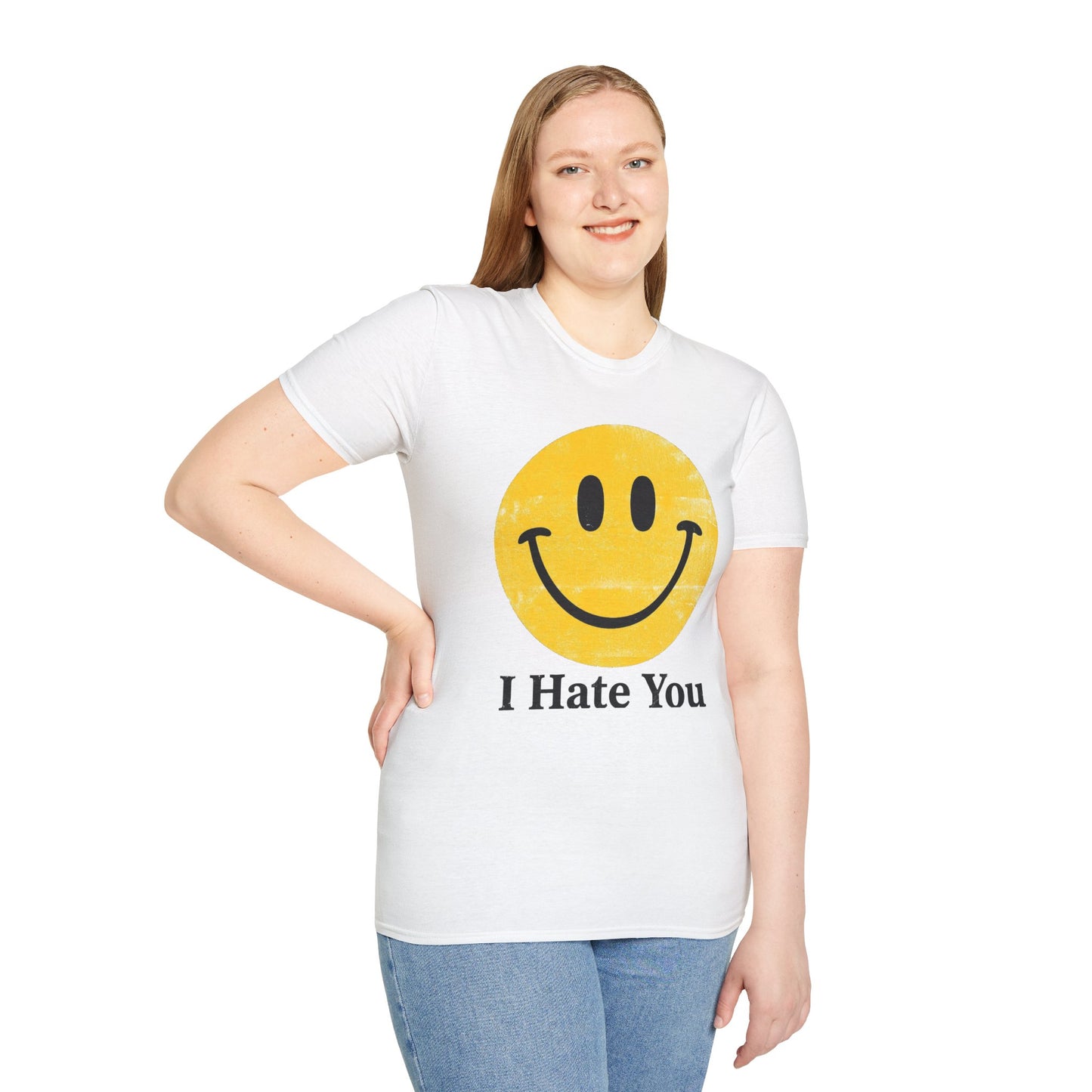 I Hate You Smiley T-Shirt