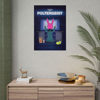 Poltergeist Burger Movie Poster - Rolled Horror Poster