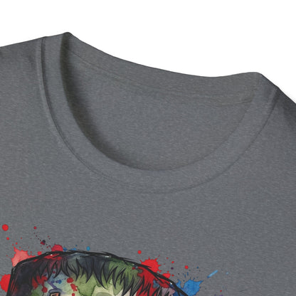 Frankenstein Watercolor Portrait T-Shirt