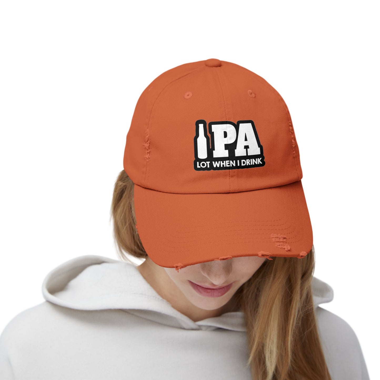 IPA Lot When I Drink Distressed Cap
