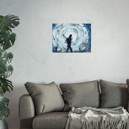DMB Halloween Fine Art Poster Print — Rock Apocalypse Wall Art