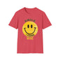 Wine Smile T-Shirt — "Smile I Found Wine" Retro Smiley Tee
