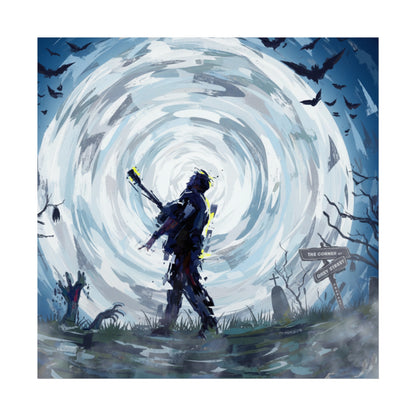DMB Halloween Fine Art Poster Print — Rock Apocalypse Wall Art