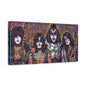 Hottest Band in the Land Abstract Canvas Wall Art — Matte Stretched 1.25"
