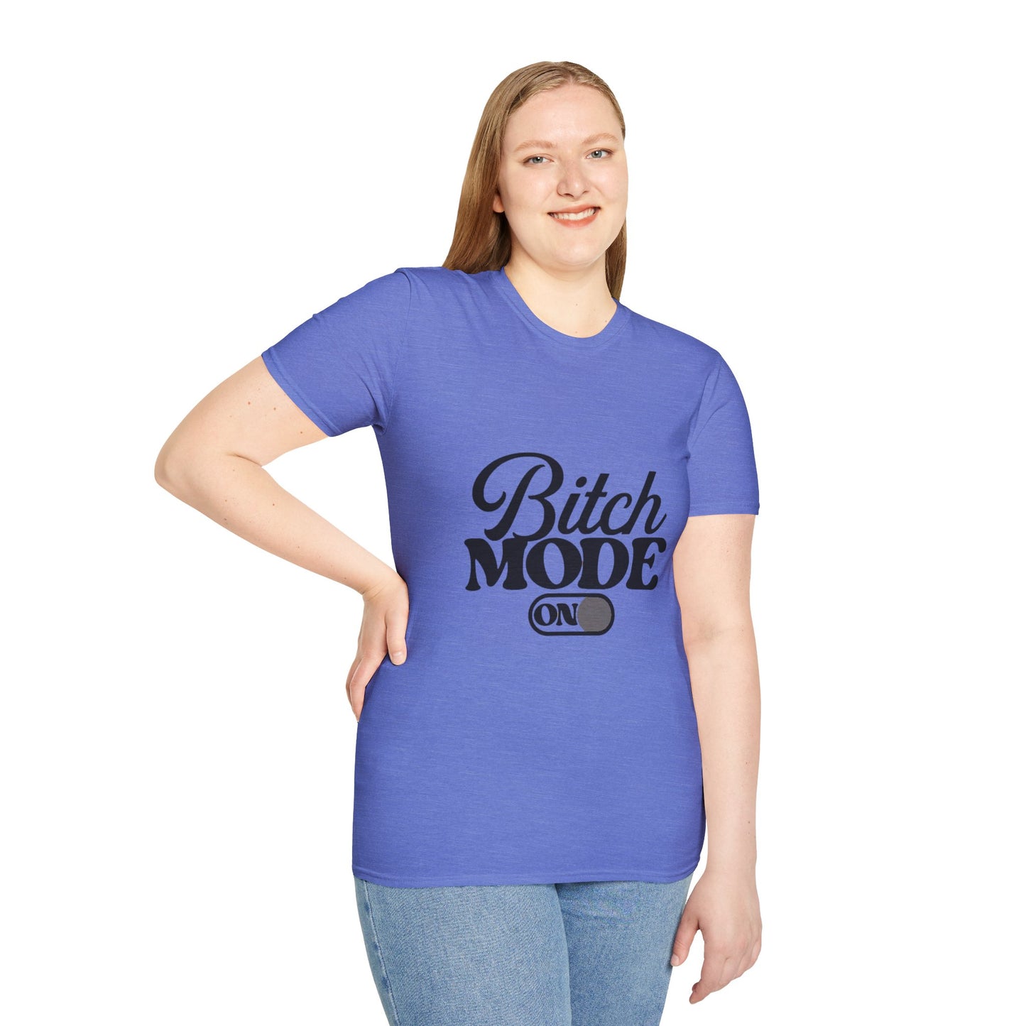 Bitch Mode On T-Shirt — Funny Sassy Graphic Tee for Bold Women
