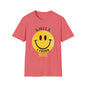 Wine Smile T-Shirt — "Smile I Found Wine" Retro Smiley Tee