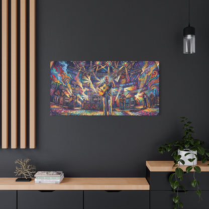 DMB "Dave" Concert Canvas Art — Matte Stretched Canvas Print