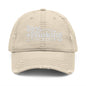 Day Drinking Squad Distressed Dad Hat — Embroidered Casual Baseball Cap