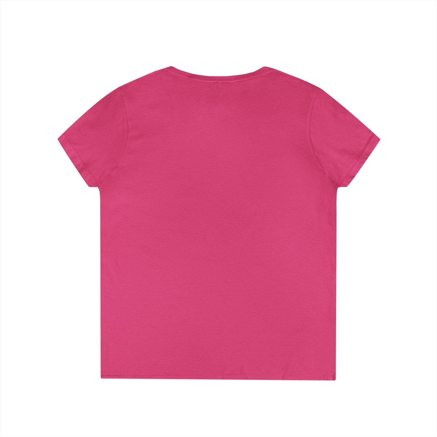 V-Neck T-Shirt — "She's a Cuntry Music Fan" Retro Typography Tee