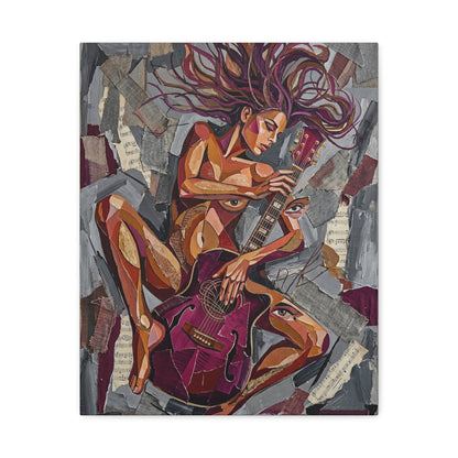 Lady Rock Canvas Art — Matte Stretched Canvas Print
