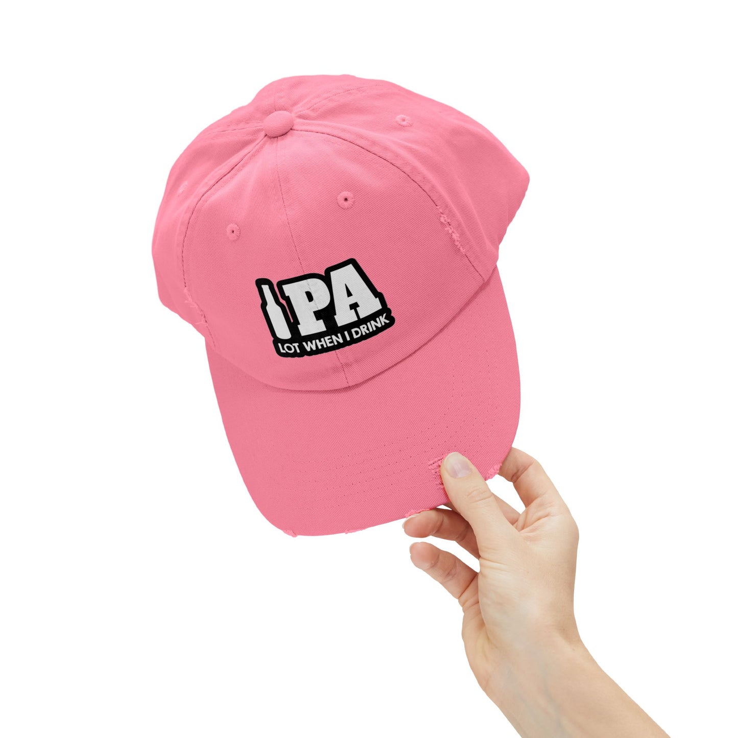 IPA Lot When I Drink Distressed Cap