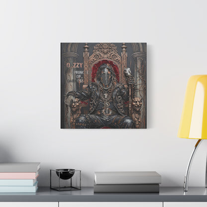 Prince Of Darkness Canvas Art — Matte Stretched Canvas Print