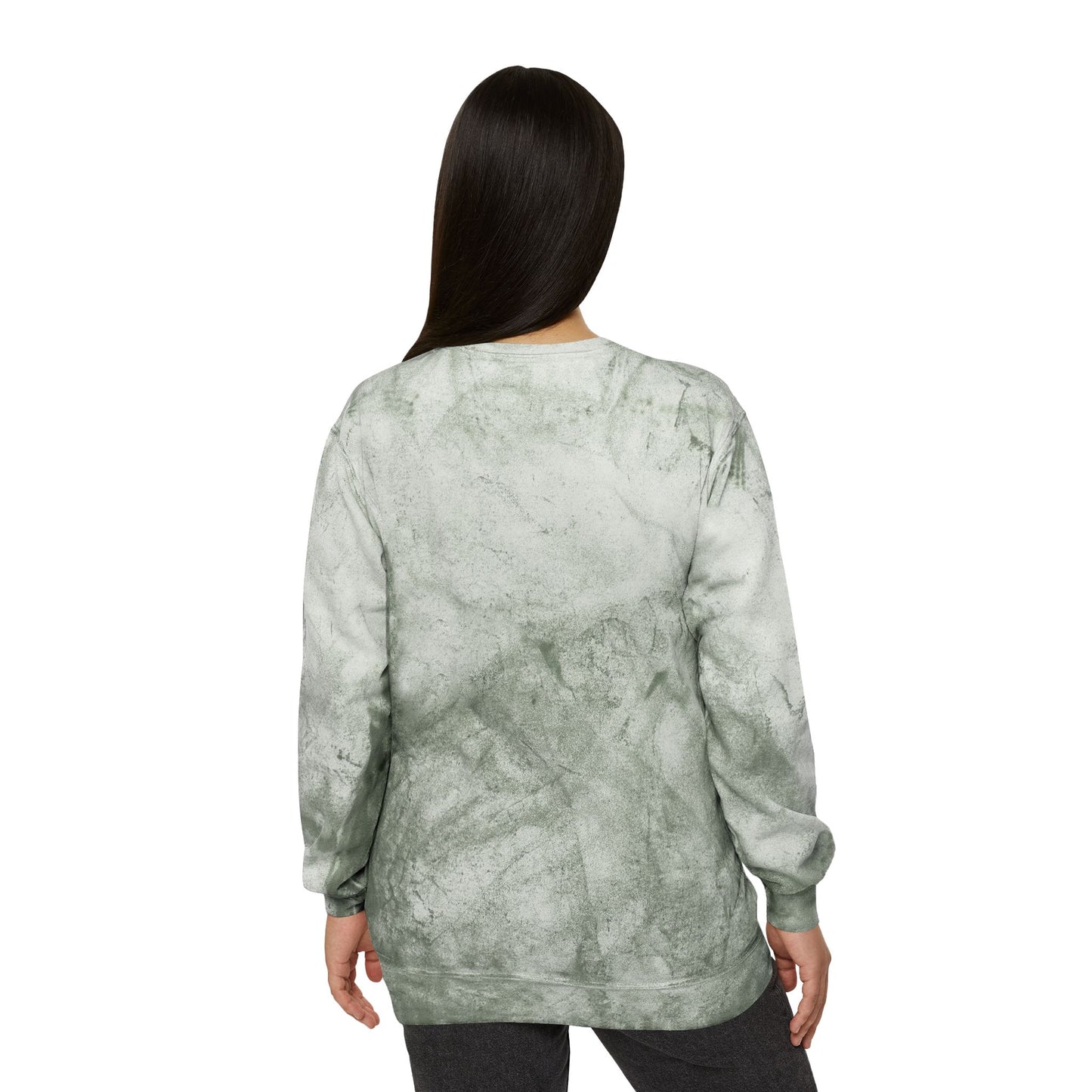 Happy Free Confused and Lonely Tie-Dye Crewneck Sweatshirt