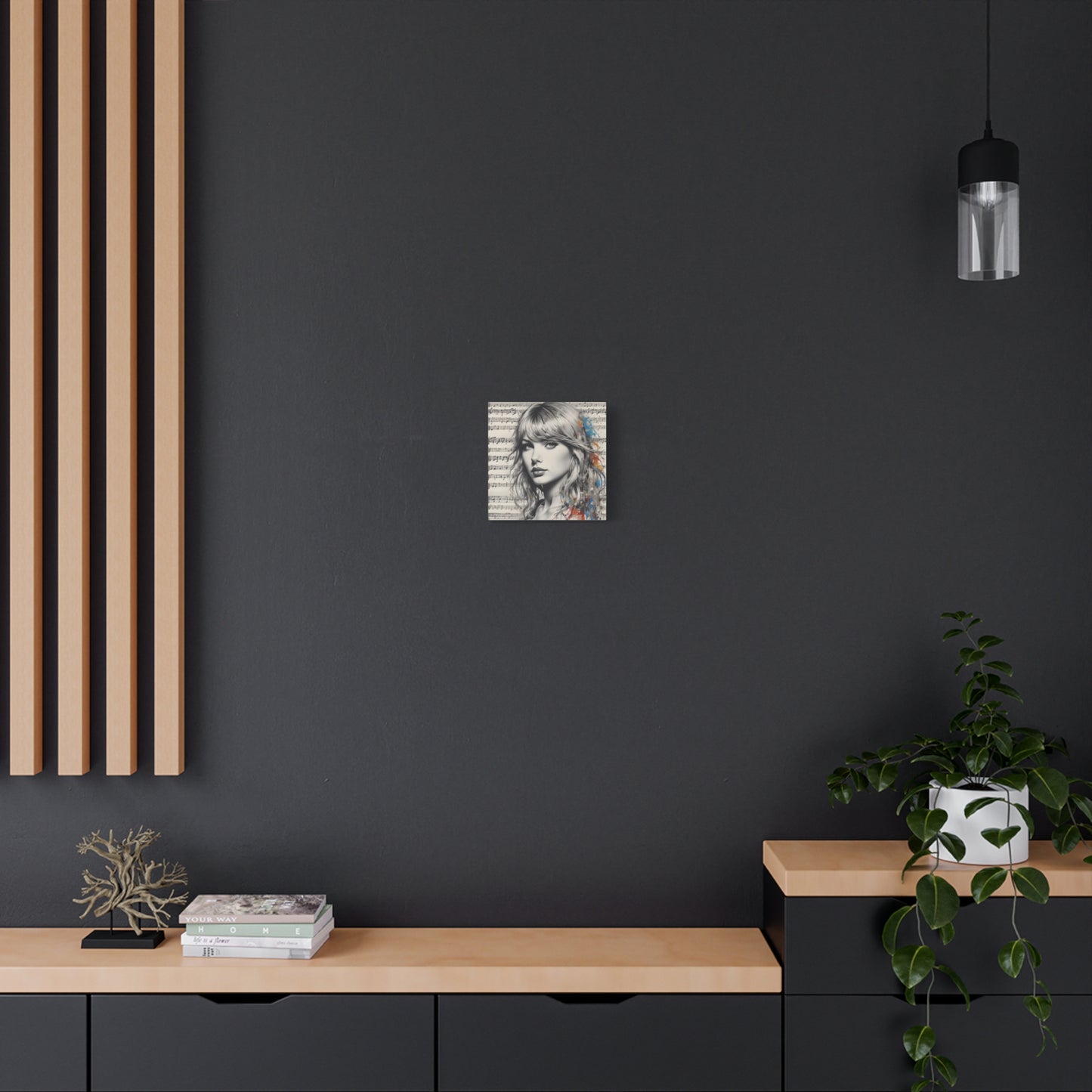 Swift Inspired - Portrait Music Canvas