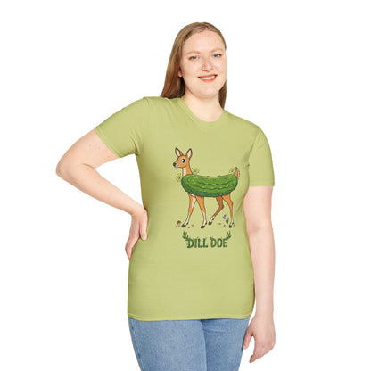 Dill Doe T-Shirt — Cute Pickle Deer Graphic Tee