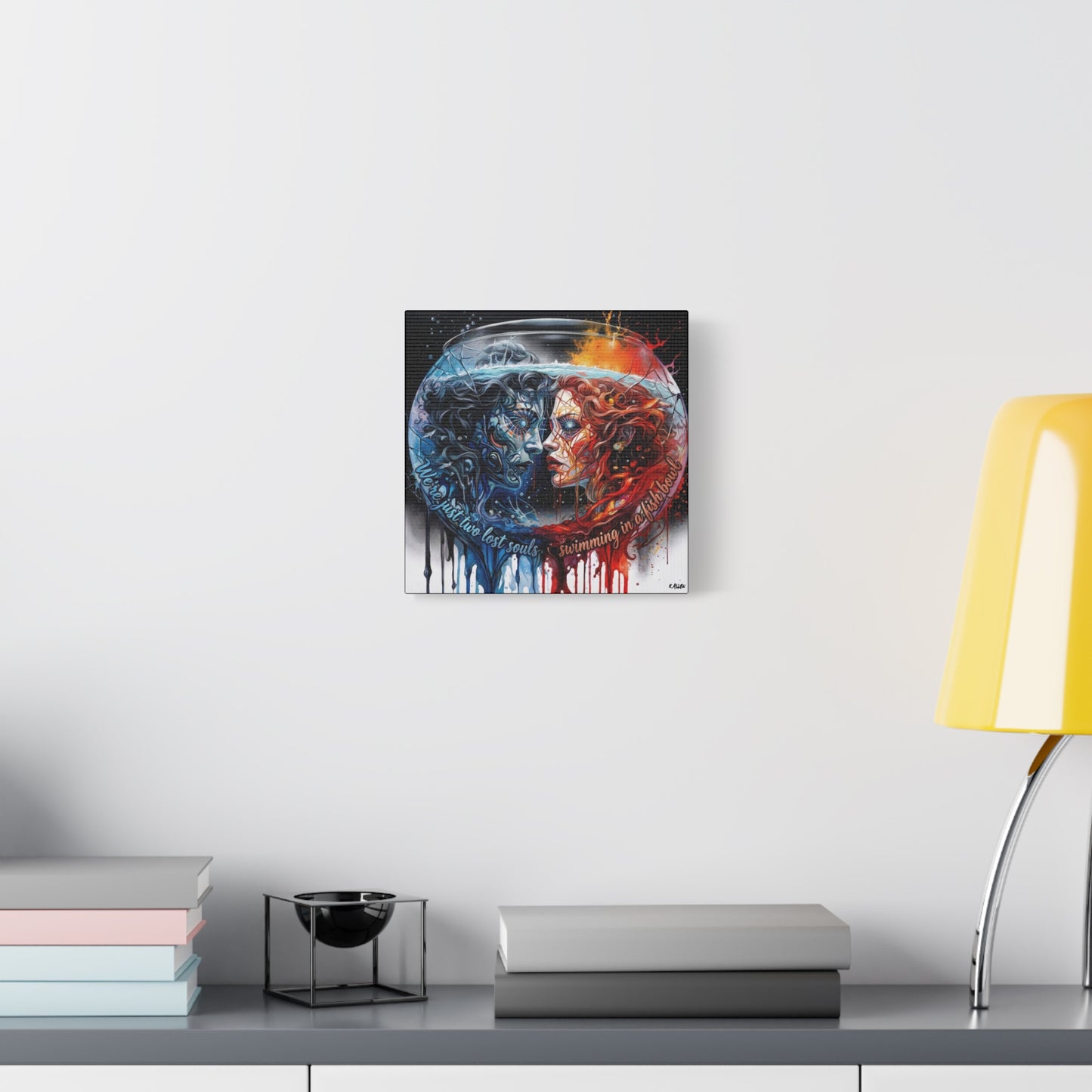 Two Lost Souls Canvas Art — Matte Stretched Canvas Print