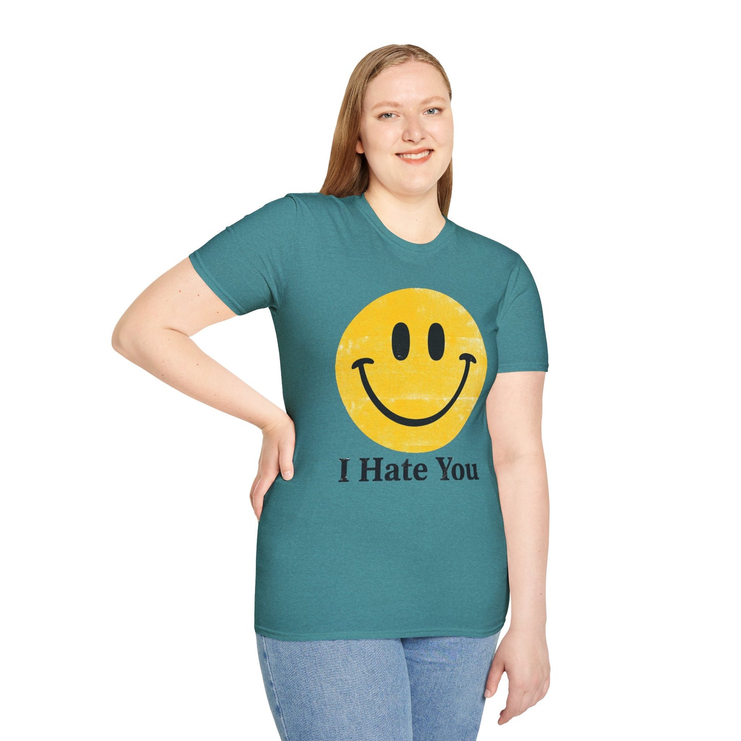 I Hate You Smiley T-Shirt