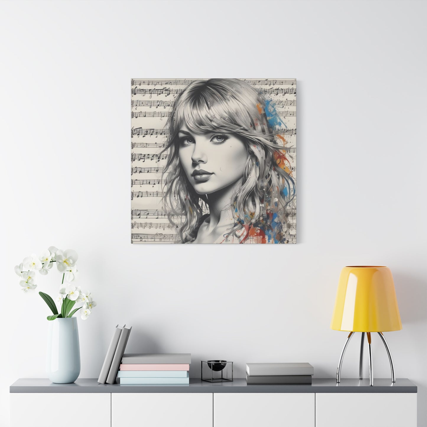 Swift Inspired - Portrait Music Canvas