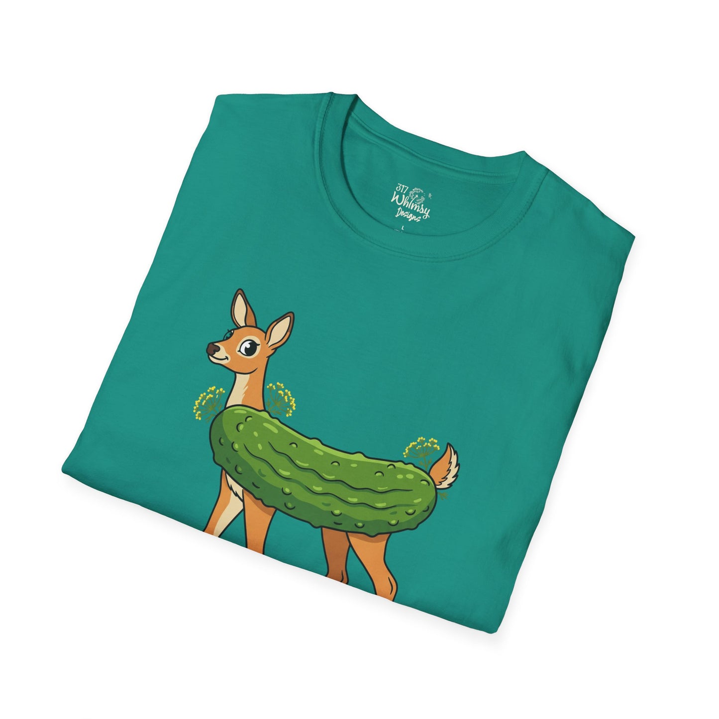 Dill Doe T-Shirt — Cute Pickle Deer Graphic Tee