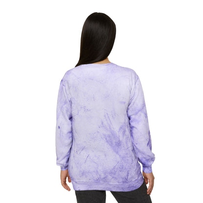 Happy Free Confused and Lonely Tie-Dye Crewneck Sweatshirt