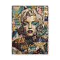 Hollywood Star Portrait Matte Canvas Wall Art, Stretched 1.25"