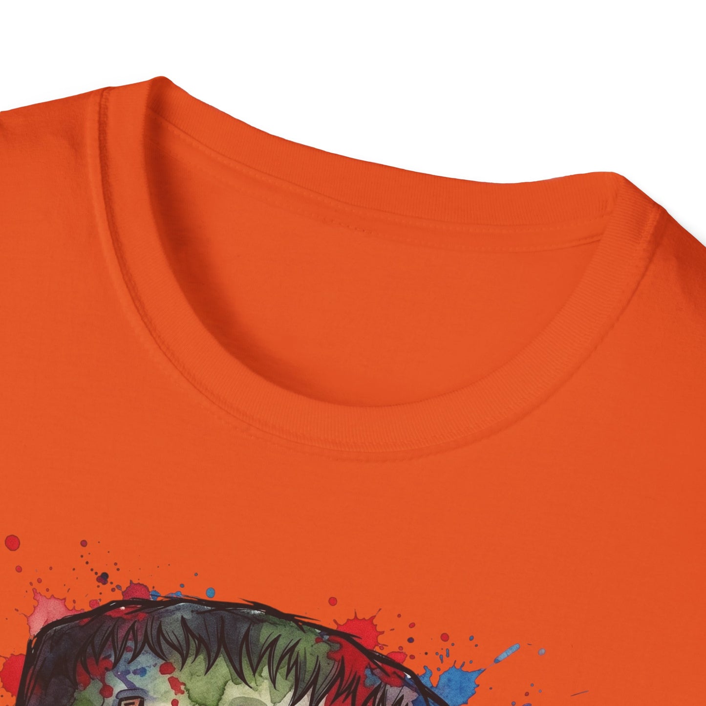 Frankenstein Watercolor Portrait T-Shirt