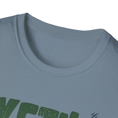 Yeti's Pub Graphic T-Shirt — Vintage Rock Band Snowman Design