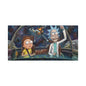 Ricks World 1 Abstract Canvas Wall Art — Matte Stretched 1.25"