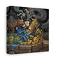 Greed Canvas Wall Art Print