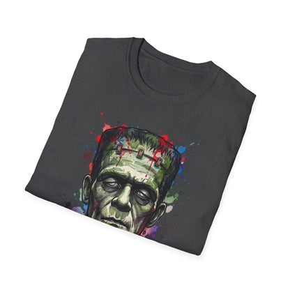 Frankenstein Watercolor Portrait T-Shirt