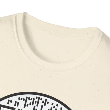 QR Code "Scan Me" T-Shirt — Interactive Novelty Shirt for Events & Gifts