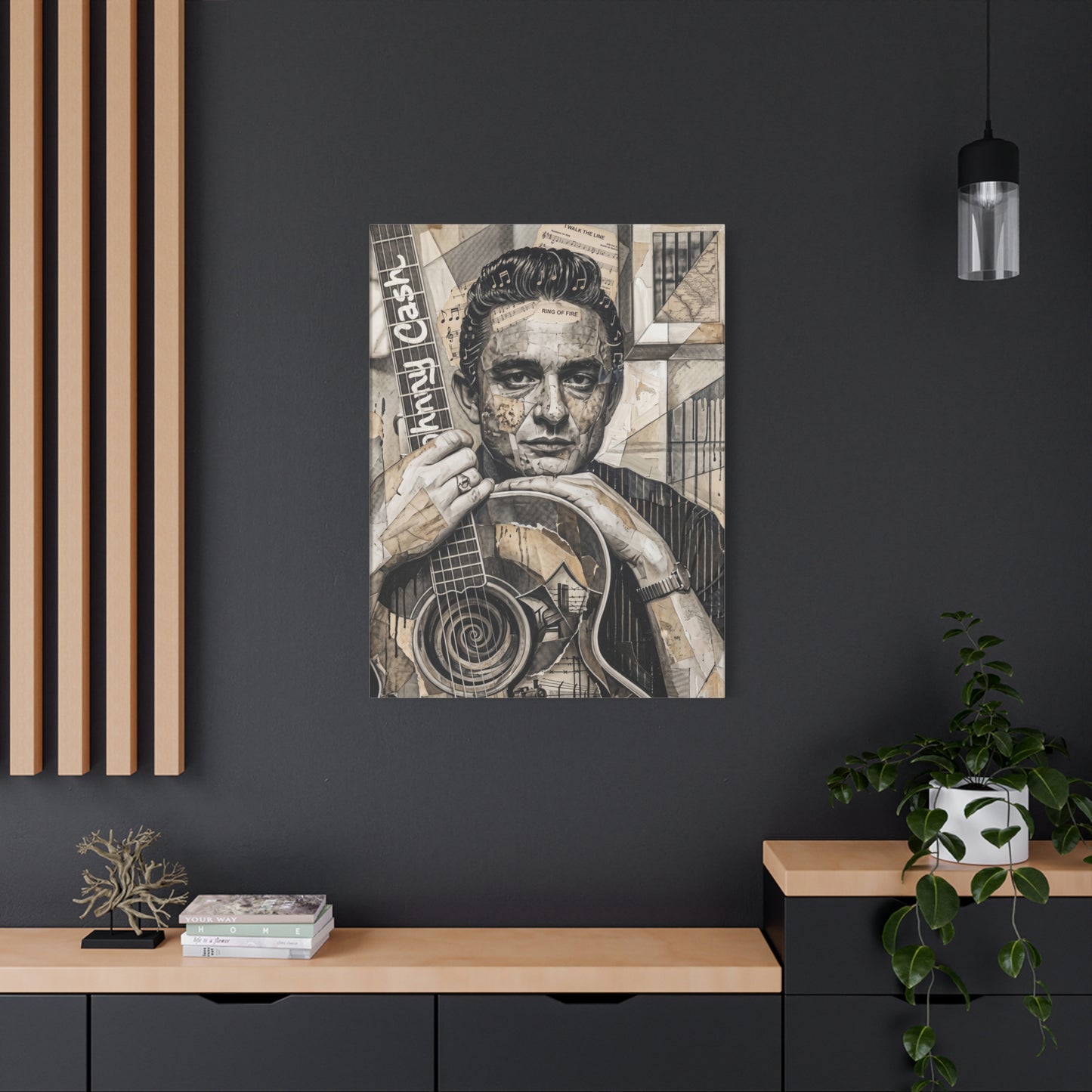 Jerry Portrait Matte Canvas Wall Art, Stretched 1.25"