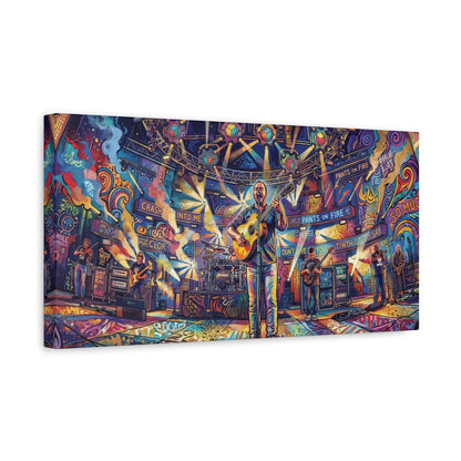 DMB "Dave" Concert Canvas Art — Matte Stretched Canvas Print