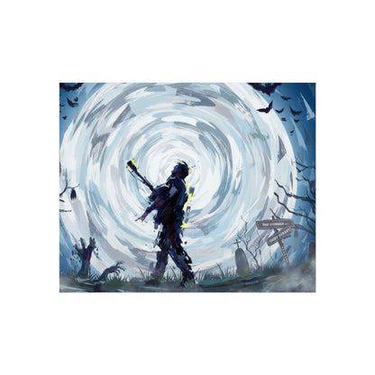 DMB Halloween Fine Art Poster Print — Rock Apocalypse Wall Art