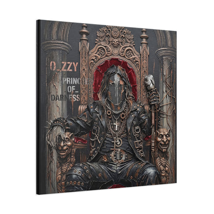Prince Of Darkness Canvas Art — Matte Stretched Canvas Print