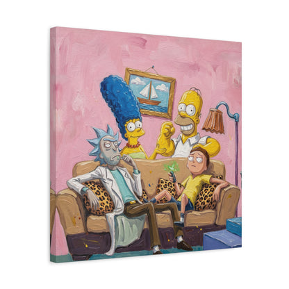 House Guest 1 Canvas Wall Art Print