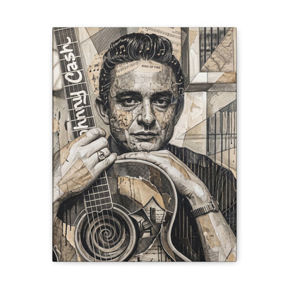 Jerry Portrait Matte Canvas Wall Art, Stretched 1.25"