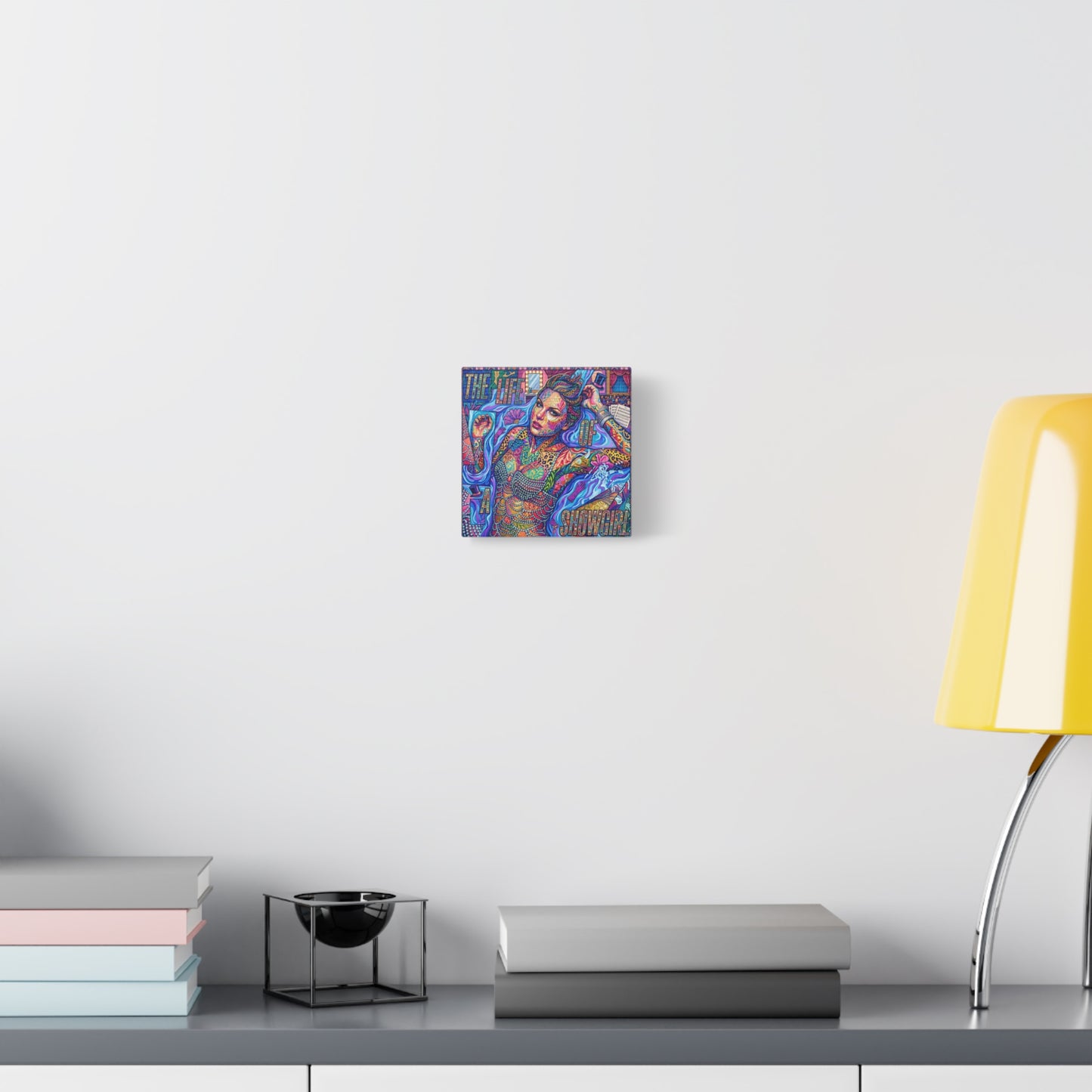 Showgirl Pop Abstract Canvas Wall Art Print