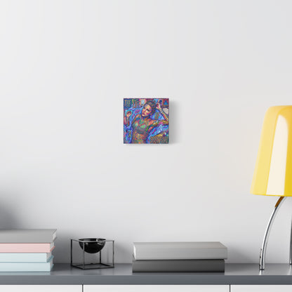 Showgirl Pop Abstract Canvas Wall Art Print