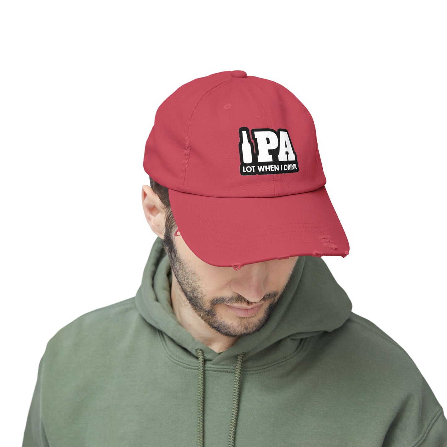 IPA Lot When I Drink Distressed Cap