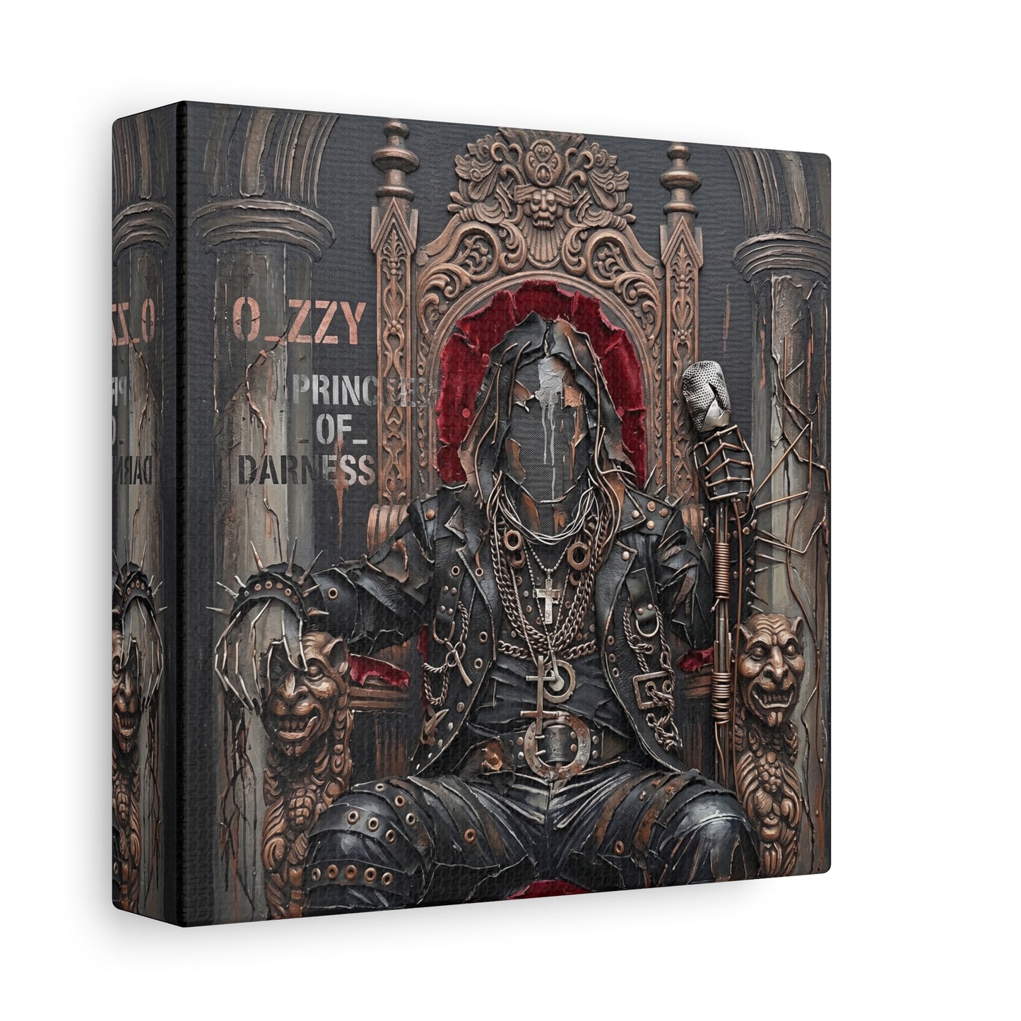 Prince Of Darkness Canvas Art — Matte Stretched Canvas Print