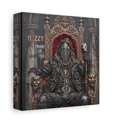 Prince Of Darkness Canvas Art — Matte Stretched Canvas Print