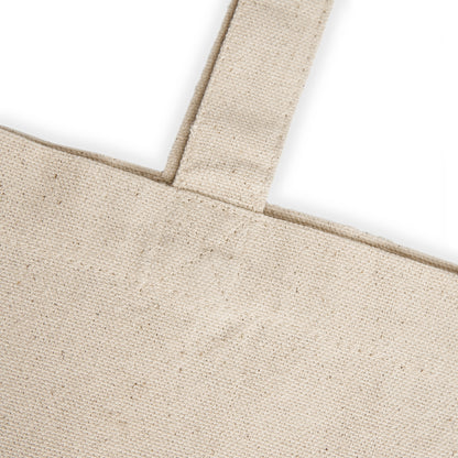 Canvas Tote — "Shopping Is Cheaper Than Therapy" Reusable Market Bag