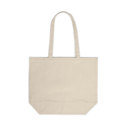 Canvas Tote — "Shopping Is Cheaper Than Therapy" Reusable Market Bag